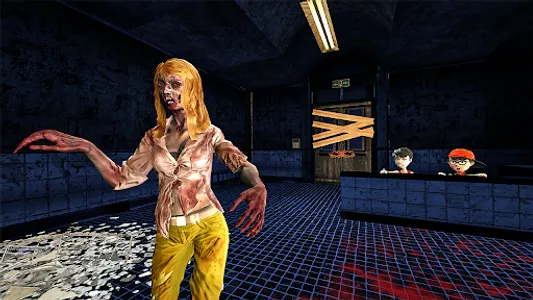 Scary Granny Horror Teacher 3D screenshot 2