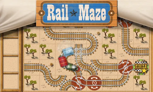 Rail Maze : Train puzzler screenshot 8