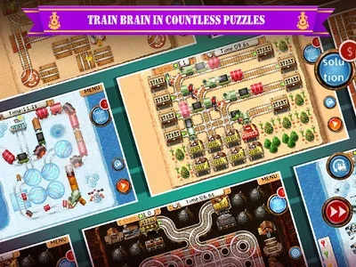 Rail Maze 2 : Train puzzler screenshot 12