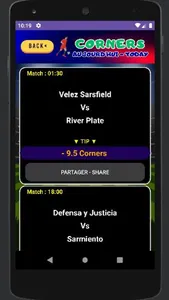 Elite corners tips bet screenshot 2