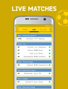 Live Score App : All Football  screenshot 2