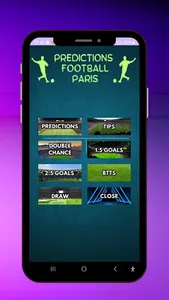 Predictions Football Paris screenshot 1