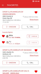 Sport Clips Haircuts Check In screenshot 1