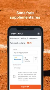 Sportfinder screenshot 4