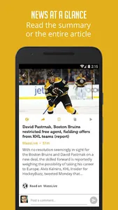 Boston Hockey News & Scores screenshot 3