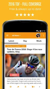 Unofficial TDF News screenshot 0