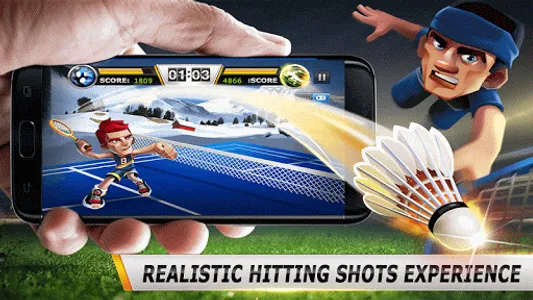 Badminton 3D screenshot 2