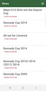 Mayo Youths Football screenshot 3