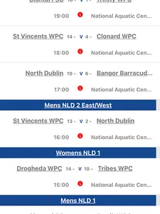 Swim Ireland Water Polo screenshot 11