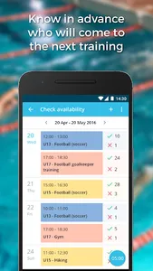 Sportlyzer Coach Diary screenshot 3