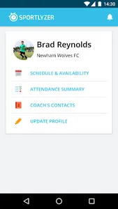 Sportlyzer Player App screenshot 0