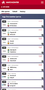 Matchcenter screenshot 1