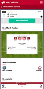 Matchcenter screenshot 3