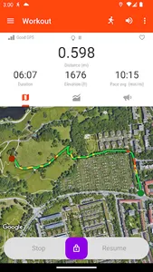 GPS Running Cycling & Fitness screenshot 1