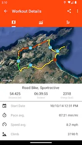 GPS Running Cycling & Fitness screenshot 5