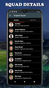 Cric Square - Live Cricket Sco screenshot 7