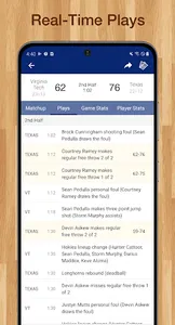 Scores App: College Basketball screenshot 1