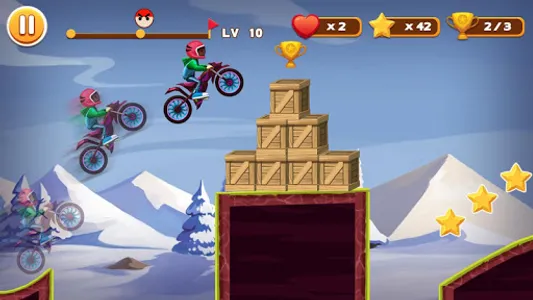 Stunt Moto Racing screenshot 0