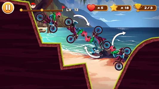 Stunt Moto Racing screenshot 5