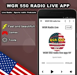WGR 550 Radio Live App us AM screenshot 1