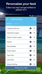 Unofficial Man City News screenshot 1