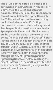 Beautiful River Spree In Germa screenshot 2