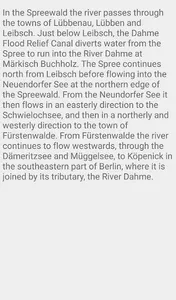 Beautiful River Spree In Germa screenshot 3