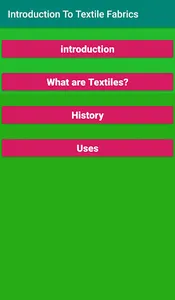 Introduction To Textile Fabric screenshot 0