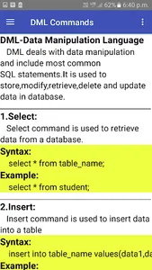 Learn SQL screenshot 0