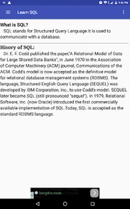Learn SQL screenshot 3