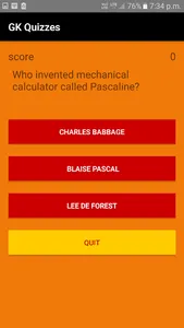 GK Quizzes screenshot 1