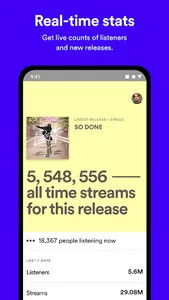 Spotify for Artists screenshot 7