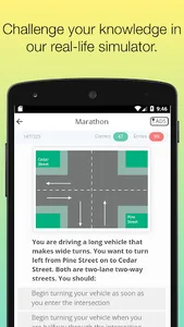 IL CDL Driver Permit DMV test screenshot 2