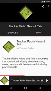TRUCKER RADIO screenshot 1