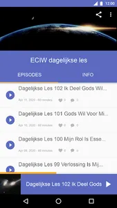 ECIW Dagelijkse Les screenshot 0