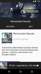 Remarkable Results Radio screenshot 1