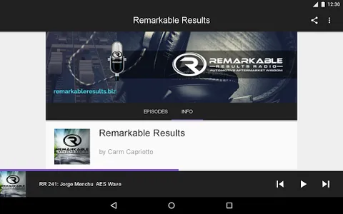 Remarkable Results Radio screenshot 5