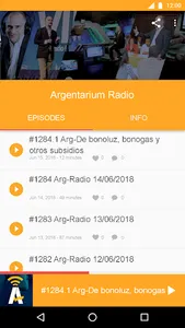 Argentarium Radio screenshot 0