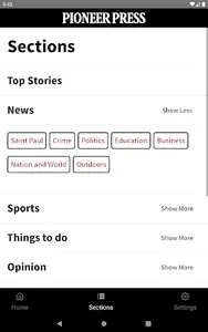 St. Paul Pioneer Press screenshot 6