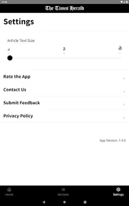 The Times Herald for Android screenshot 11