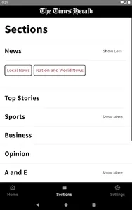 The Times Herald for Android screenshot 6