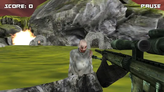 Zombie Shooter - Headshot Targ screenshot 4