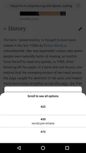 Spritz screenshot 2