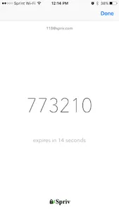 Spriv TwoFactor Authentication screenshot 2