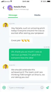 Sprynkl: Co-worker Social Netw screenshot 0