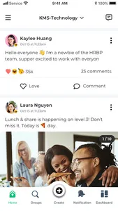 Sprynkl: Co-worker Social Netw screenshot 1