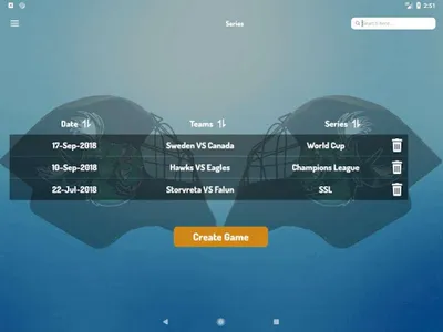 GameStats Floorball screenshot 3