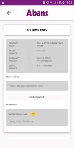 ServiceEdge Customer Abans screenshot 4