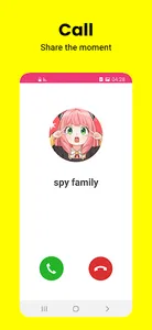 spy X family fake call screenshot 0