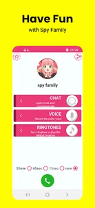 spy X family fake call screenshot 2